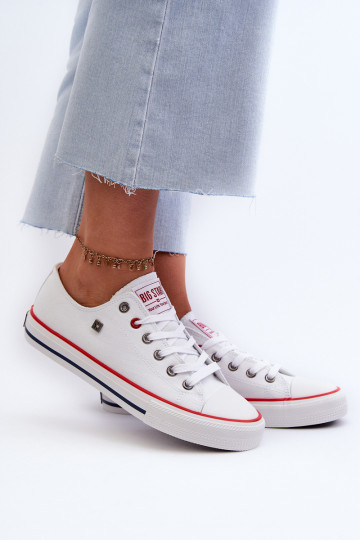 Freizeitschuhe Big Star NN274656 HI-POLY SYSTEM weiße Farbe 2