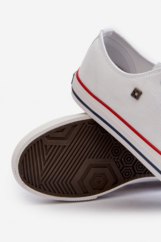 Herren-Freizeitschuhe Big Star NN174301 HI-POLY SYSTEM weiße Farbe