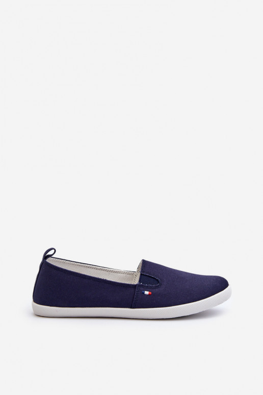 Sneakers Freizeitschuhe Slip-On dunkelblaue Farbe Adrancia Sneakers Freizeitschuhe Slip-On dunkelblaue Farbe Adrancia