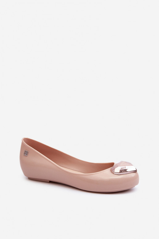 Ballerinas mit Herzen NN285010 Nude