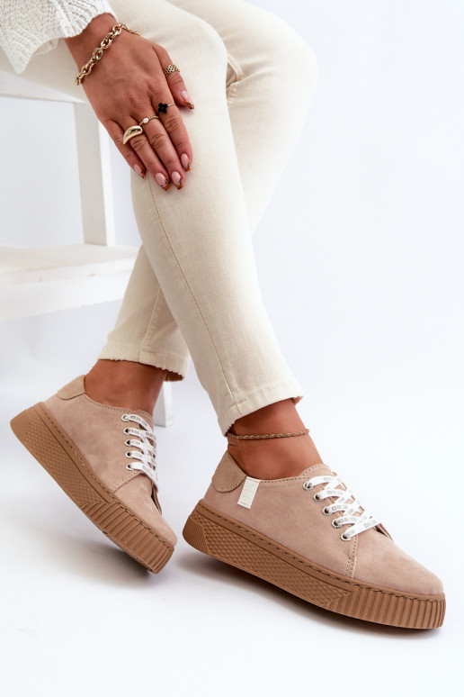 Freizeitschuhe MEMORY FOAM SYSTEM BIG STAR NN276002 beige Freizeitschuhe MEMORY FOAM SYSTEM BIG STAR NN276002 beige