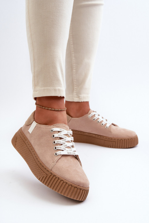 Freizeitschuhe MEMORY FOAM SYSTEM BIG STAR NN276002 beige Freizeitschuhe MEMORY FOAM SYSTEM BIG STAR NN276002 beige