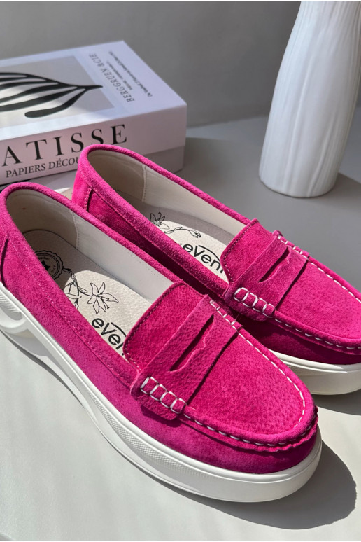 aus Wildleder Mokassins rosa Filidia aus Wildleder Mokassins rosa Filidia