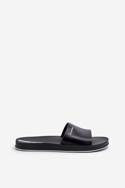 Gummipantoffeln 82832 Ipanema Slide Unisex schwarze Farbe