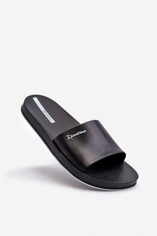 Gummipantoffeln 82832 Ipanema Slide Unisex schwarze Farbe