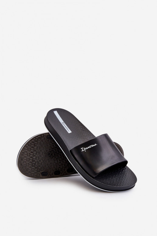 Gummipantoffeln 82832 Ipanema Slide Unisex schwarze Farbe
