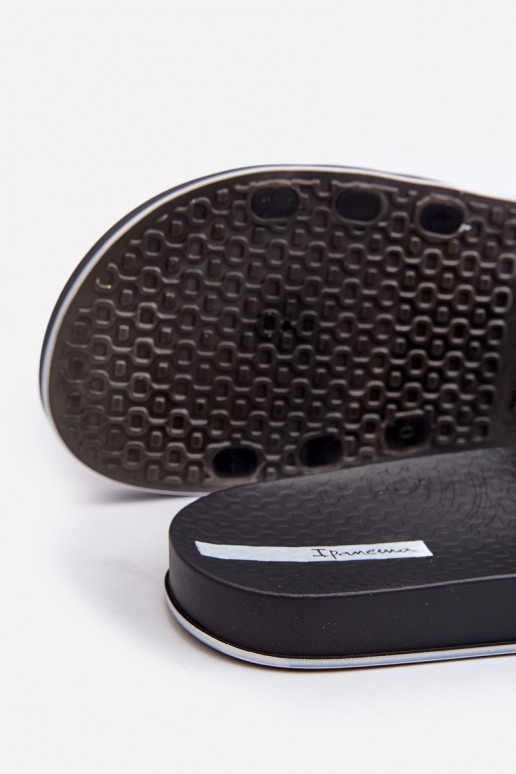 Gummipantoffeln 82832 Ipanema Slide Unisex schwarze Farbe