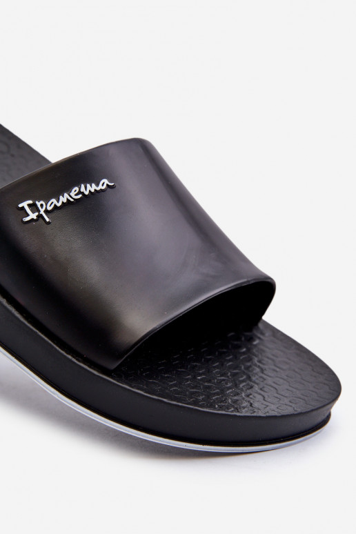 Gummipantoffeln 82832 Ipanema Slide Unisex schwarze Farbe