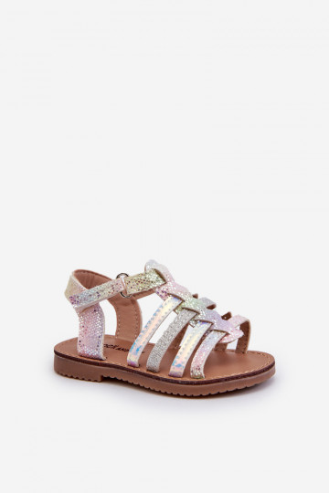 Sandalen Gladiator Kinder mit Klebeverschlüssen in verschiedenen Farben Radovia 2