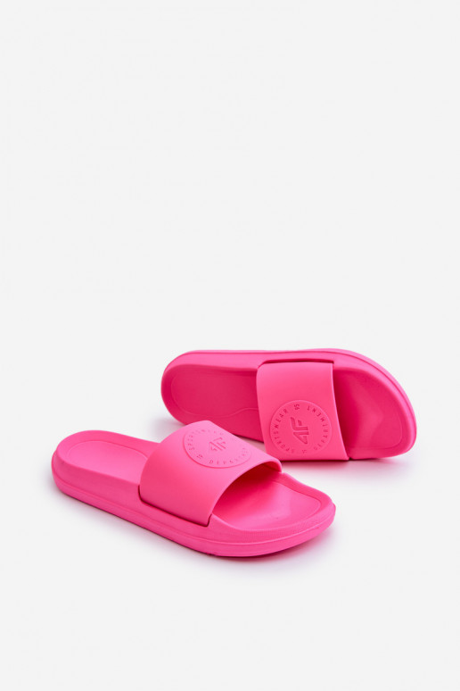 Damenhandtasche – Umhängetasche mit auffälligem Aufdruck. Bergkristall 4FJMM00FFLIF016A-55S Rosa