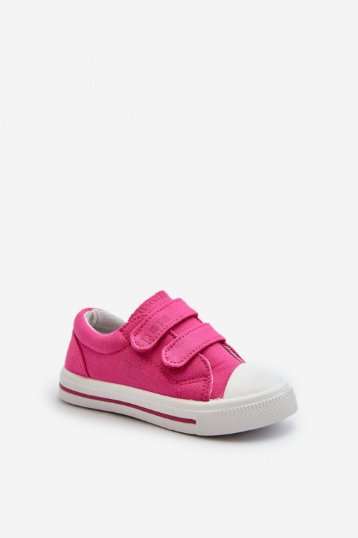 Kinder-Freizeitschuhe mit Klebeverschlüssen Big Star NN374113 rosa Kinder-Freizeitschuhe mit Klebeverschlüssen Big Star NN374113 rosa