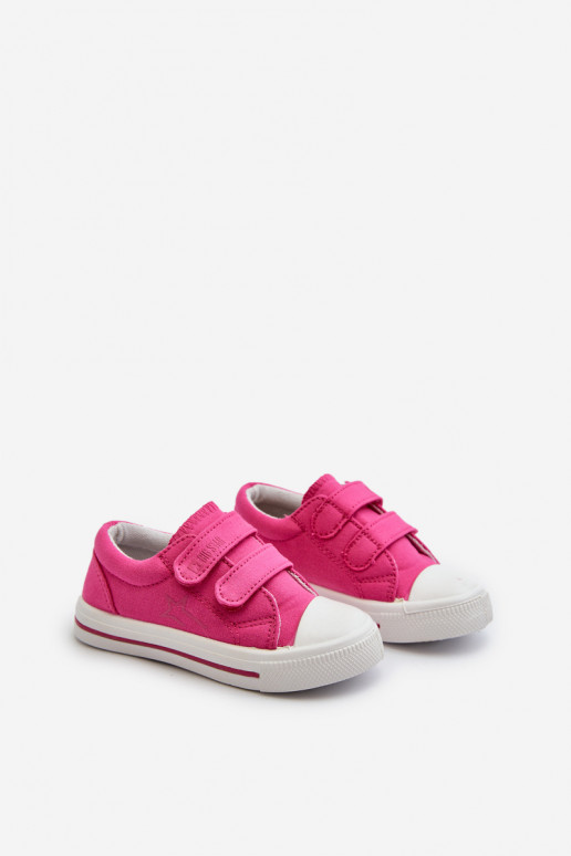 Kinder-Freizeitschuhe mit Klebeverschlüssen Big Star NN374113 rosa Kinder-Freizeitschuhe mit Klebeverschlüssen Big Star NN374113 rosa