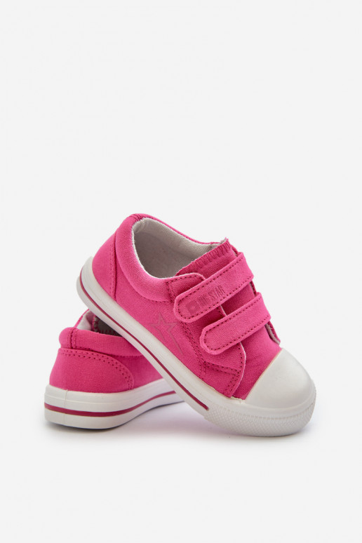 Kinder-Freizeitschuhe mit Klebeverschlüssen Big Star NN374113 rosa Kinder-Freizeitschuhe mit Klebeverschlüssen Big Star NN374113 rosa