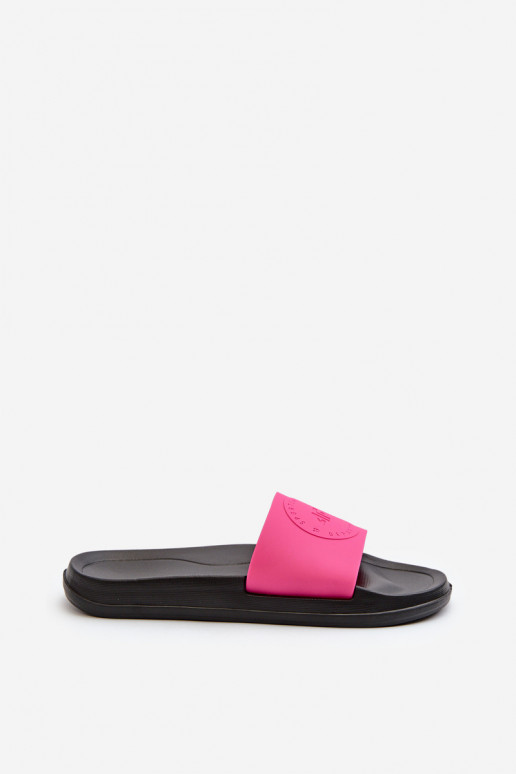 Damenhausschuhe 4FMM00FFLIF045-55S rosa-schwarz Damenhausschuhe 4FMM00FFLIF045-55S rosa-schwarz