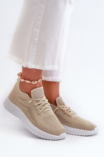 Damen-Sportschuhe des widerstandsfähigen Modells Beige von Jagelia 2