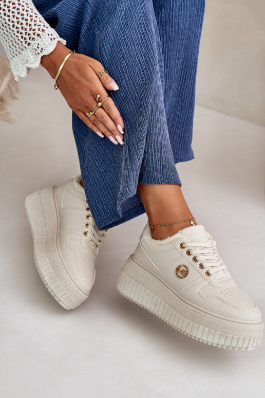 Turnschuhe Modell Schuhe Sportschuhe Damen warm mit modischen massiven Sohlen beige Verissha Turnschuhe Modell Schuhe Sportschuhe Damen warm mit modischen massiven Sohlen beige Verissha