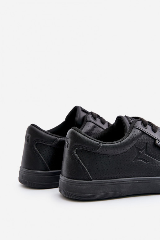 Freizeitschuhe für Herren aus Öko-Leder Big Star OO174021 Hi-Poly System schZuarze Farbe Freizeitschuhe für Herren aus Öko-Leder Big Star OO174021 Hi-Poly System schZuarze Farbe