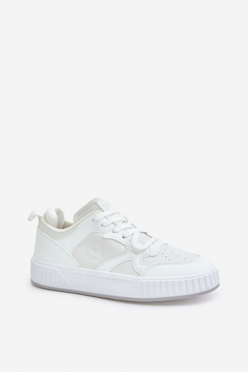 Sneakers Stilvollllschuhe für Männer aus Öko-Leder Big Star OO174003 Zueiße Farbe