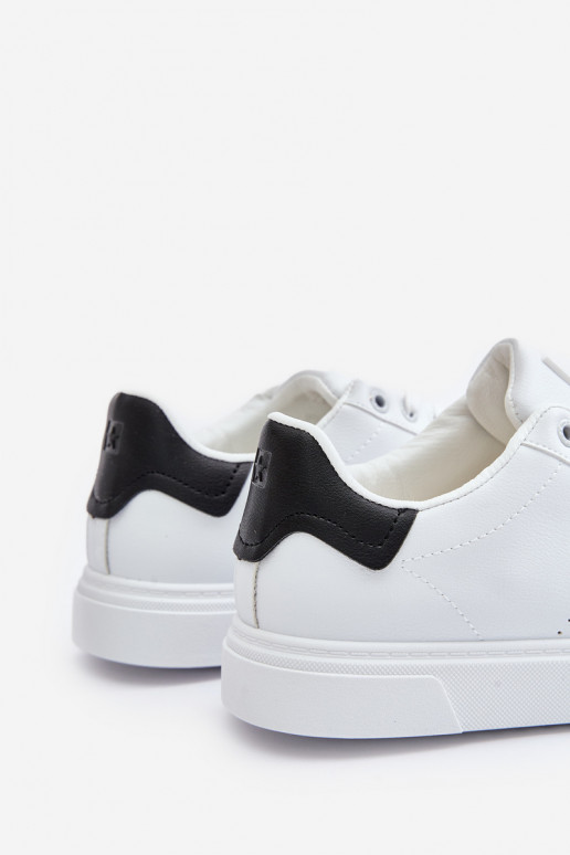 lässige Schuhe Sneakers Stilvollllschuhe für Männer aus Öko-Leder Big Star OO174115 Zueiße Farbe