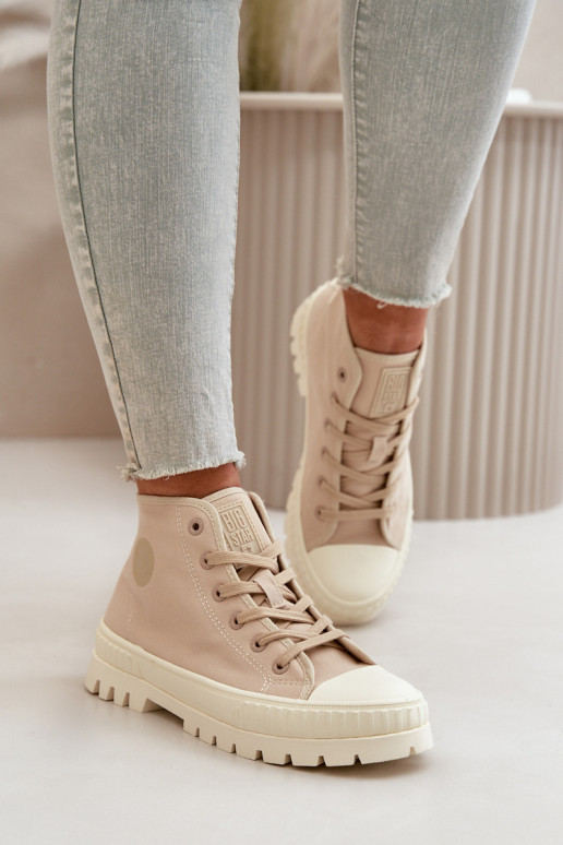 Freizeitschuhe mit einem Stiefel INegen Kubo Big Star OO274006 Beige
