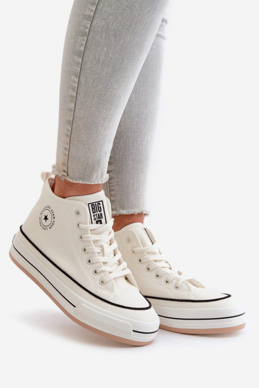 sich Zuarm laufen Freizeitschuhe mit einer Plattform Eko Haut Big Star OO274061 Zueiße Farbe