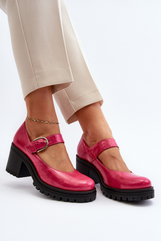 Lackierte Schuhe rosa Farbe Zazoo Lackierte Schuhe rosa Farbe Zazoo