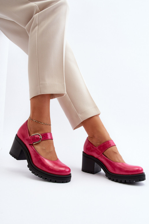 Lackierte Schuhe rosa Farbe Zazoo Lackierte Schuhe rosa Farbe Zazoo