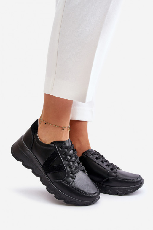 Haut Turnschuhe Feminin Vinceza 7918 schZuarze Farbe Haut Turnschuhe Feminin Vinceza 7918 schZuarze Farbe