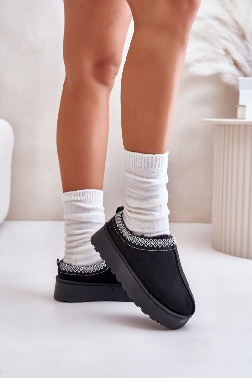Schneestiefel Feminin mit einer Plattform sich Zuarm laufen mit Fell innen schZuarze Farbe Remenia Schneestiefel Feminin mit einer Plattform sich Zuarm laufen mit Fell innen schZuarze Farbe Remenia
