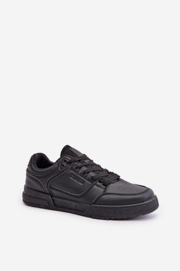 Niedrig Sneakers Stilvollllschuhe für Männer Big Star OO174670 HI-POLY SYSTEM schZuarze Farbe