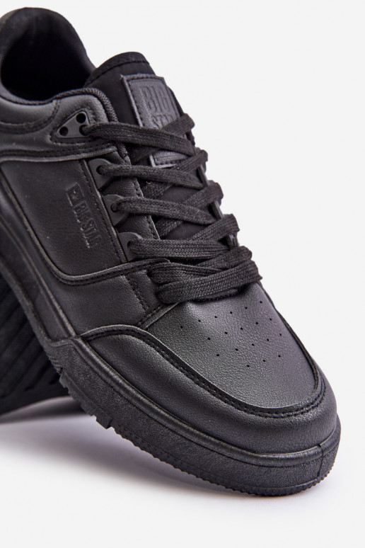 Niedrig Sneakers Stilvollllschuhe für Männer Big Star OO174670 HI-POLY SYSTEM schZuarze Farbe