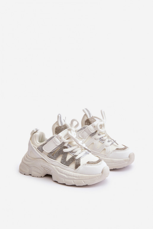 Sneakers Stilvollllschuhe Kindisch mit blitzenden Augen Zueiße Farbe Rianalla Sneakers Stilvollllschuhe Kindisch mit blitzenden Augen Zueiße Farbe Rianalla