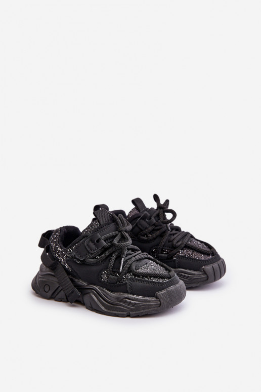 Sneakers Stilvollllschuhe Kindisch Ozdobione Cekinami schZuarze Farbe Liatoma Sneakers Stilvollllschuhe Kindisch Ozdobione Cekinami schZuarze Farbe Liatoma