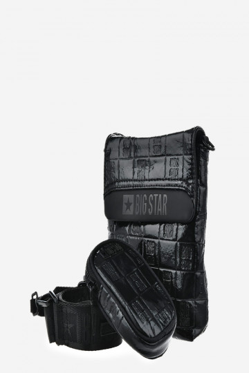 mit Lackeffekt Handheld Handheld Big Star OO574144 SchZuarz 2