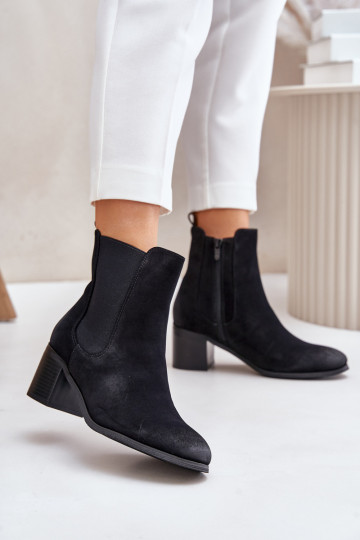 sich Zuarm laufen Damenstiefel schZuarze Farbe Radeya