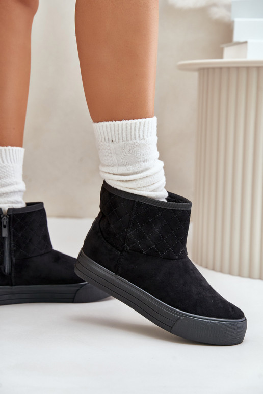 Stiefel Schneestiefel Zum Schloss sich Zuarm laufen mit Fell innen Big Star OO274A522 schZuarze Farbe Stiefel Schneestiefel Zum Schloss sich Zuarm laufen mit Fell innen Big Star OO274A522 schZuarze Farbe