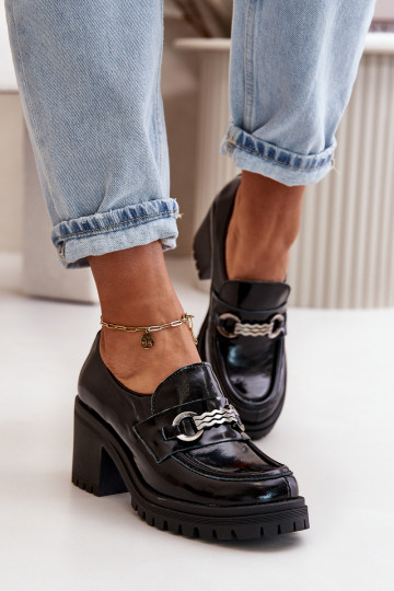 Damen Lacklederschuhe mit... 2