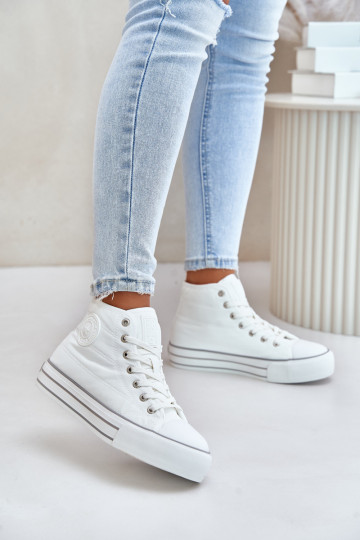 isolierte Freizeit Plateauschuhe OO274A473 weiß 2