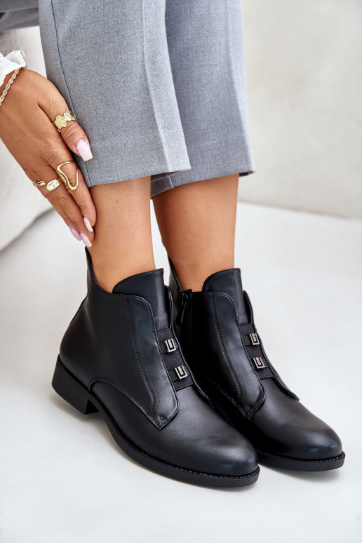 sich Zuarm laufen Damenstiefel mit breiten Absätzen aus Öko-Leder S.Barski HY42-716 schZuarze Farbe sich Zuarm laufen Damenstiefel mit breiten Absätzen aus Öko-Leder S.Barski HY42-716 schZuarze Farbe