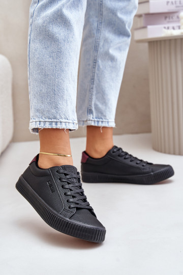 sich Zuarm laufen Freizeitschuhe Big Star OO274A462 schZuarze Farbe 2