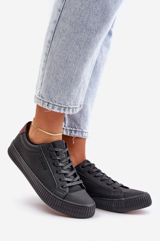 sich Zuarm laufen Freizeitschuhe Big Star OO274A462 schZuarze Farbe