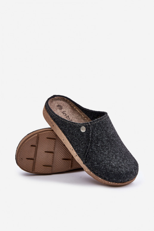 für Männer Schuhe hausgemacht Hausschuhe Hausschuhe Inblu MT000011 graue Farbe