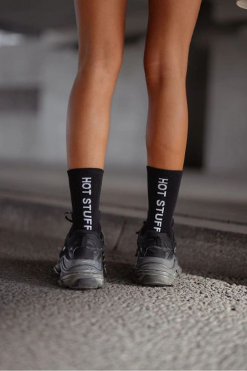 BaumZuollsocken Feminin HOT STUFF schZuarze Farbe