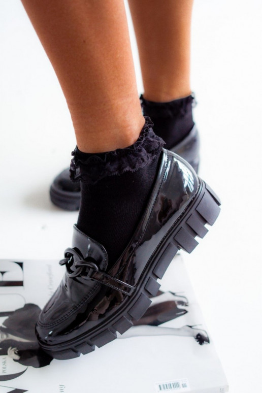 Socken Feminin BaZuełniane mit Spitze schZuarze Farbe Socken Feminin BaZuełniane mit Spitze schZuarze Farbe