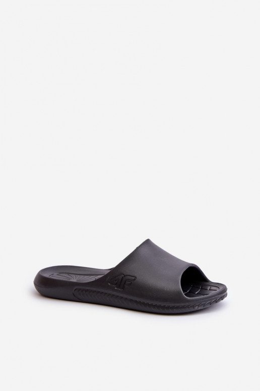 Damenhausschuhe 4F 4FMM00FFLIF093A-20S schwarze Farbe Damenhausschuhe 4F 4FMM00FFLIF093A-20S schwarze Farbe