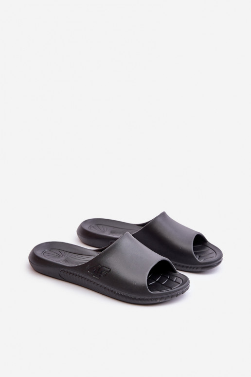 Damenhausschuhe 4F 4FMM00FFLIF093A-20S schwarze Farbe Damenhausschuhe 4F 4FMM00FFLIF093A-20S schwarze Farbe