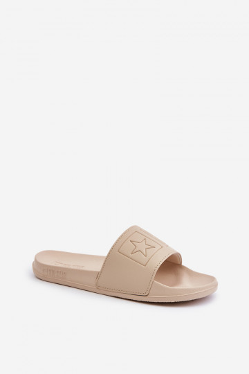 Leichte Hausschuhe Big Star OO274043 beige 2