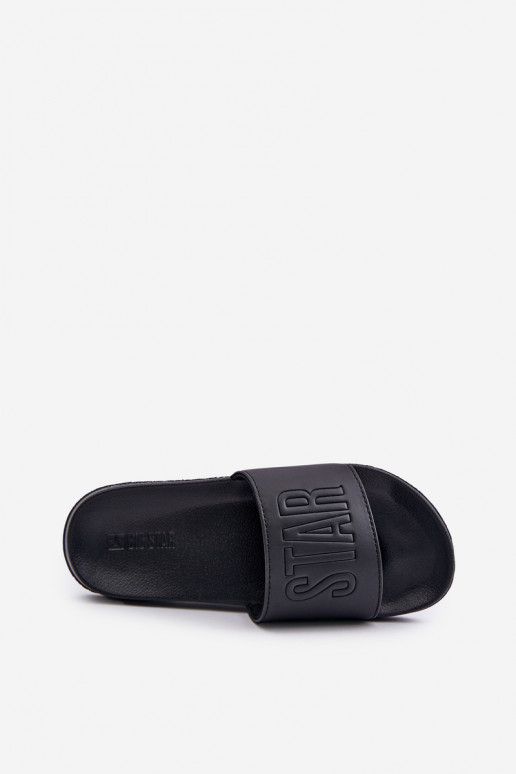 Leichte Hausschuhe Big Star OO274040 schwarz Leichte Hausschuhe Big Star OO274040 schwarz
