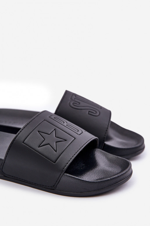 Leichte Hausschuhe Big Star OO274040 schwarz Leichte Hausschuhe Big Star OO274040 schwarz