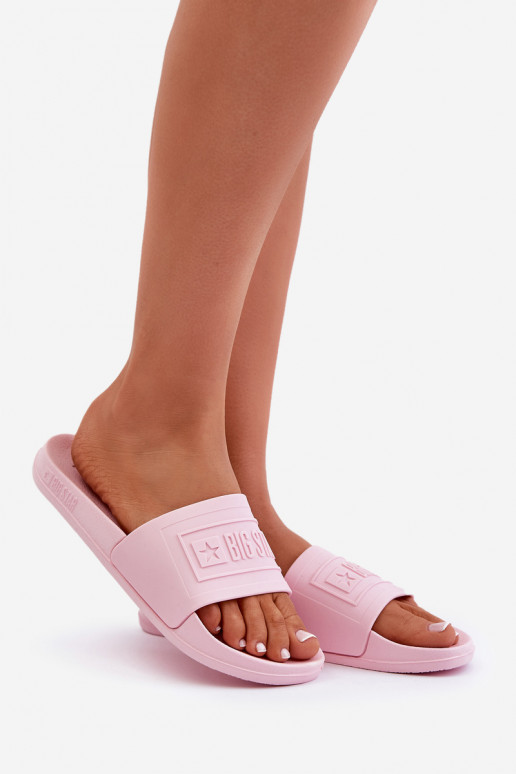 Damen Hausschuhe Big Star OO274036 rosa Damen Hausschuhe Big Star OO274036 rosa